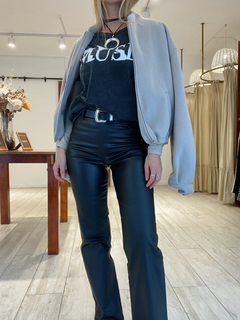 Pantalon Engomado Elastizado Recto