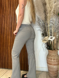 Pantalón de Gabardina - Rayado - Tiro Alto en internet