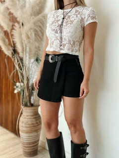 Short Pollera Negra
