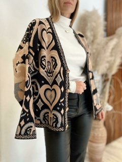 Cárdigan Doble Bremer Estampado