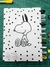 Cuaderno A4 con discos Snoopy city lights en internet
