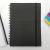 Cuaderno A5 Ecoblack T/D 90h esp.