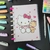 Cuaderno A5 con discos Kitty.
