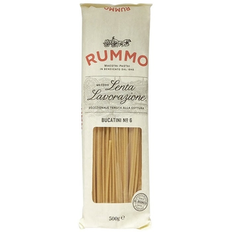 BUCATINI RUMMO LENTA 500G  No. 6