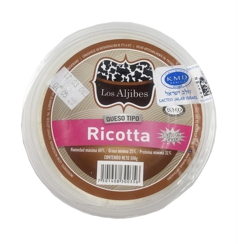 QUESO RICOTTA KOSHER LOS ALJIBES 250g