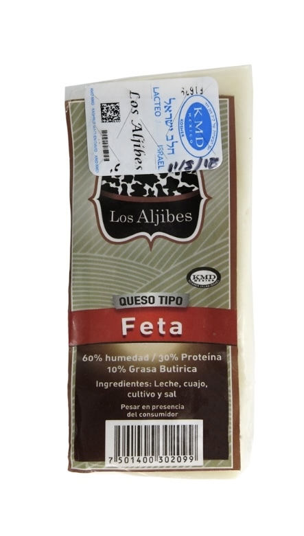 QUESO TIPO FETA KOSHER LOS ALJIBES 200g