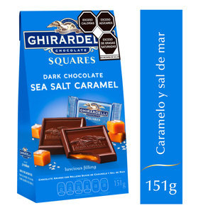 CHOCOLATE GHIRARDELLI SEA SALT CARAMEL 150g