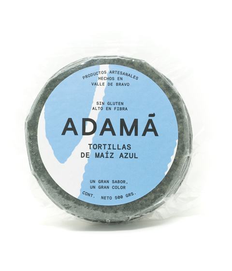 TORTILLA DE MAÍZ AZUL 500g ADAMA