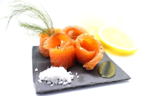 SALMÓN GRAVLAX CASPIA - comprar en línea