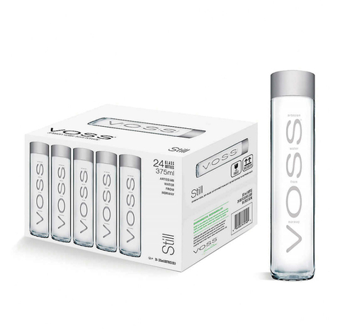 AGUA VOSS NATURAL 24pzas 375ML