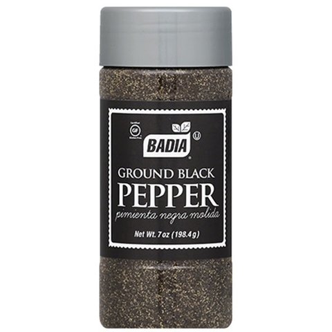 PIMIENTA NEGRA MOLIDA 198.4 GRS.