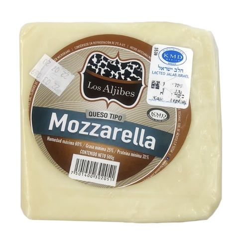 QUESO MOZARELLA KOSHER LOS ALJIBES 500g