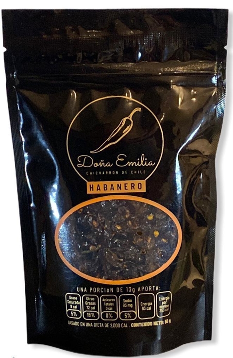 CHICHARRÓN DE CHILE HABANERO 50g