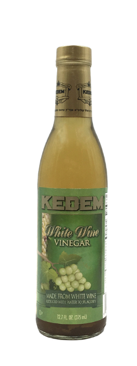 VINAGRE DE VINO BLANCO KEDEM 375ML