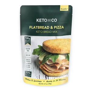 MIX DE PIZZA & FLATBREAD KETO & CO 190g