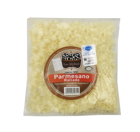 QUESO PARMESANO RALLADO KOSHER LOS ALJIBES 200g