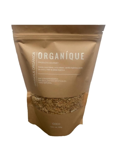 GRANOLA ORGANIQUE SABOR COCO