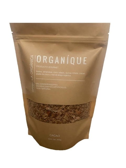 GRANOLA ORGANIQUE SABOR CACAO