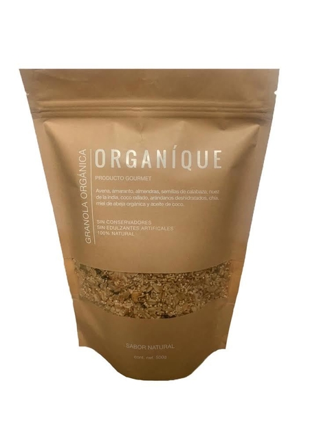 GRANOLA ORGANIQUE SABOR NATURAL