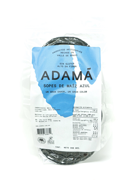 SOPES DE MAIZ AZUL 350g ADAMA