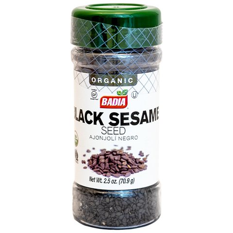SEMILLA DE AJONJOLI NEGRO ORGANICO 70.87 GRS.