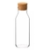 Botella de vidrio tapa corcho 27x9 cm (16365) - comprar online