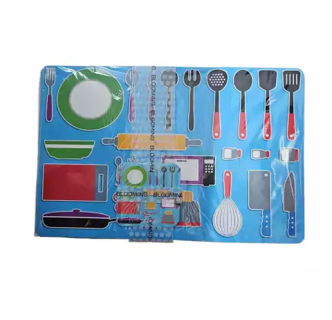 Individuales mas posa vasos 28x43 x6 (401705) MODELOS SURTIDOS