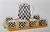 Juego de te porcelana con bandeja bamboo (GUS010) - comprar online