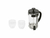 Set cafetera embolo + 2 tacitas doble vidrio HUDSON