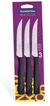 CUCHILLO MESA NEW KOLOR NEGRO X3 (23160/304) - comprar online