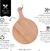 Tabua Gourmet Redonda 26CM X 37CM C/Alça Ecokitchen Mimo - comprar online