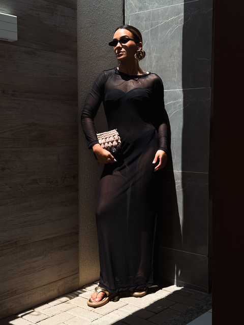 Vestido Tule Longo - comprar online