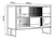 Rack tv Steel 42" DST01 Delos 0.88 mts Estantes en internet