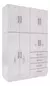 Placard Nórdica 4 Cajones 8 Puertas 1.40 Orlandi - comprar online