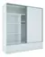 Placard Corredizo Premium 1.82 3 Cajones Orlandi - muebles mitre