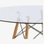 Mesa Redonda Vidrio Eames 100 en internet