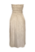 VESTIDO MIDI NUDE MOCHA na internet