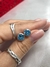 BRINCO PONTO DE LUZ CRISTAL AZUL G1 - Aguiar Pratas