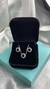 CONJUNTO COLAR + BRINCO PRETO REDONDO - Aguiar Pratas
