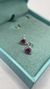 BRINCO PINK PEDRAS CRAVEJADO LUXO - loja online