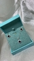 CONJUNTO COLAR + BRINCO VIVI TREVO PRETO na internet