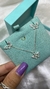 CONJUNTO COLAR + BRINCO BORBOLETA