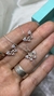 CONJUNTO COLAR + BRINCO BORBOLETA - loja online