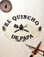 Cartel el Quincho de Papa