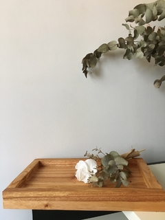 Bandeja de sitio 15 x 30 cm - Madera Paraíso