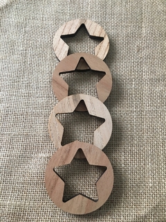 Servilletero Estrella x 4