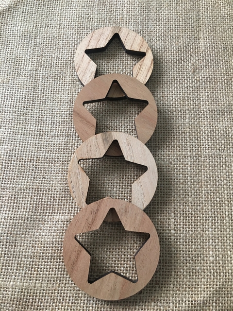 Servilletero Estrella x 4