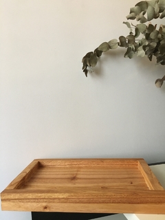 Bandeja de sitio 15 x 30 cm - Madera Paraíso en internet