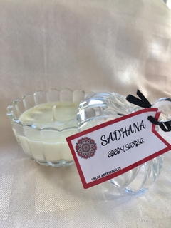 Vela de soja en caramelera “Coco y Sandia”