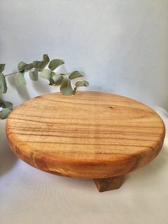 Alzada circular elevada de 20 cm - madera paraíso - comprar online